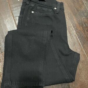Banana Republic Ultra High-Rise Black Jeans